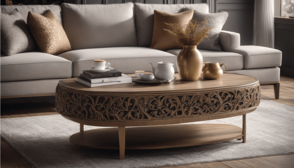 cómo decorar una mesa de centro