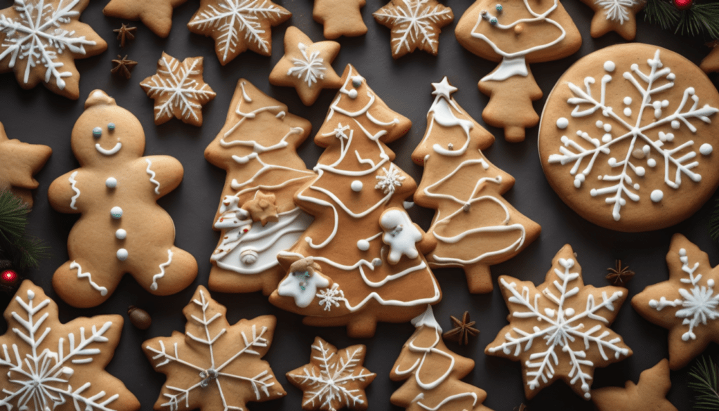 cómo decorar galletas de Navidad