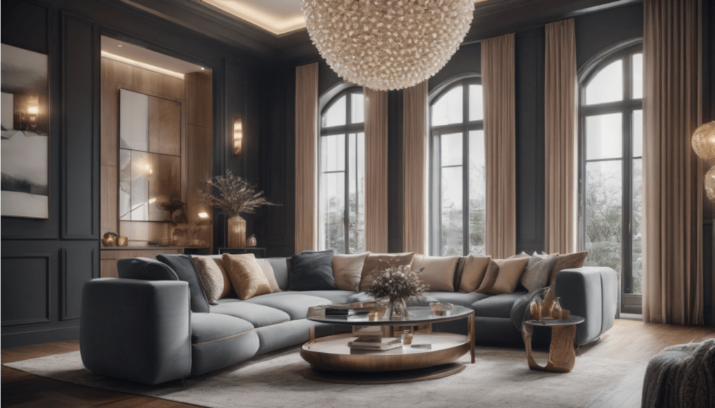 cómo decorar un salón moderno