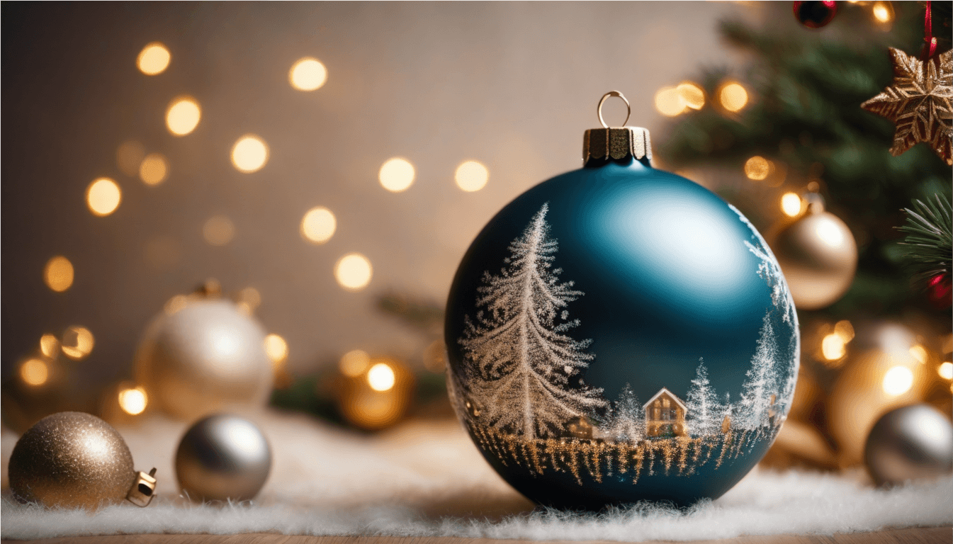 Las mejores ideas para decorar una bola de Navidad