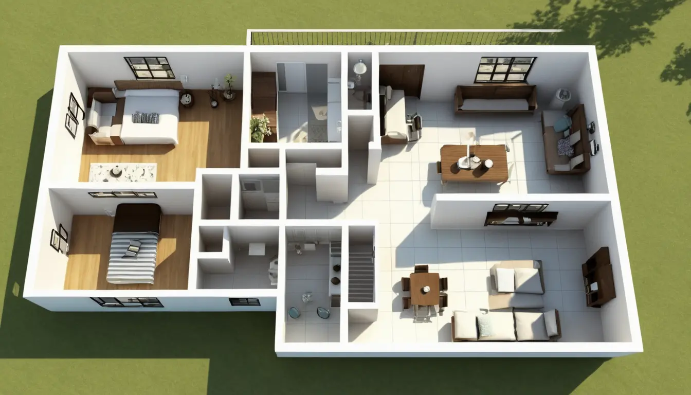 Descubre planos de casas de 150m2 en una planta