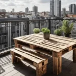 Cómo crear mesas hechas con palets para exterior