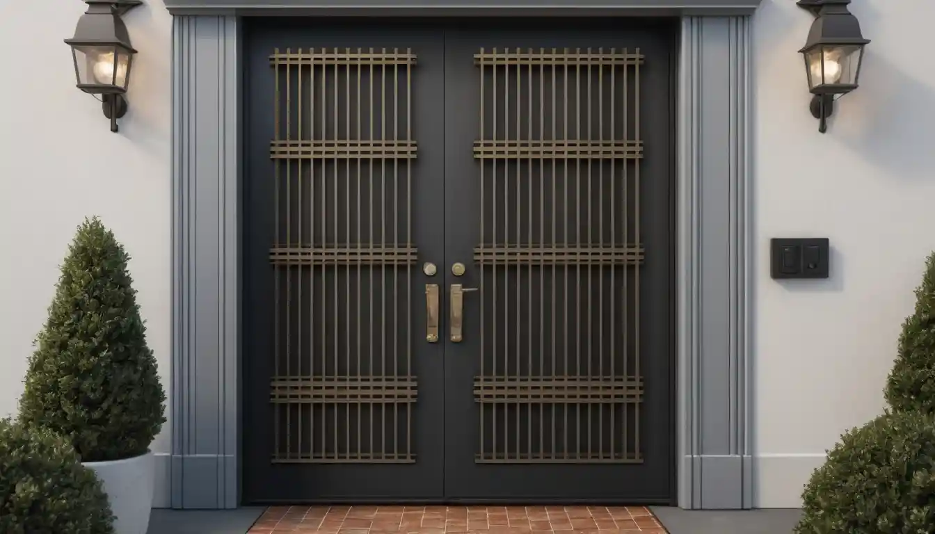 Modelos de rejas para puertas exteriores: Diseño y protección