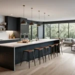 Diseño eficiente para cocinas alargadas de un solo frente