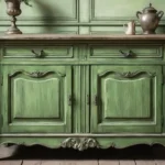 Guía definitiva de muebles pintados a la tiza en verde
