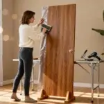 forrar puertas con vinilo