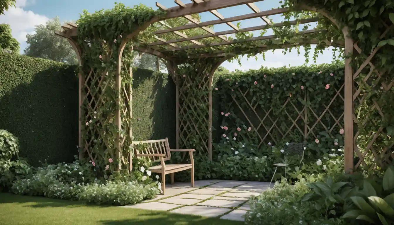 Guía de plantas trepadoras con flor resistentes al sol para tu jardín