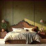 De qué color pintar la pared del cabecero de cama