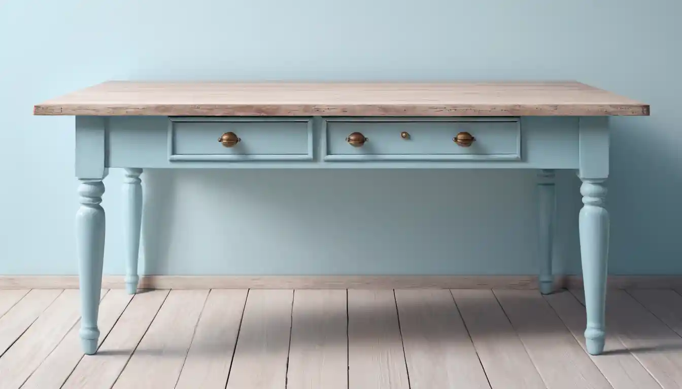 Cómo pintar una mesa de madera