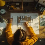 Plano de una casa fácil con medidas