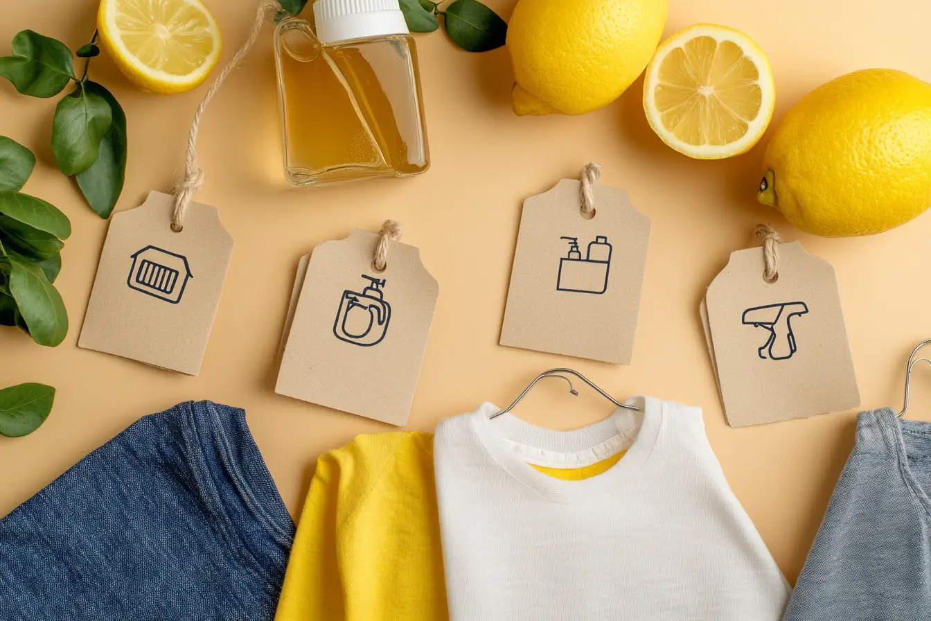 Símbolos de lavado de ropa: significado y guía