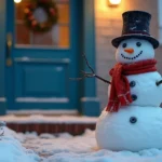 Cómo hacer un muñeco de nieve de forma sencilla