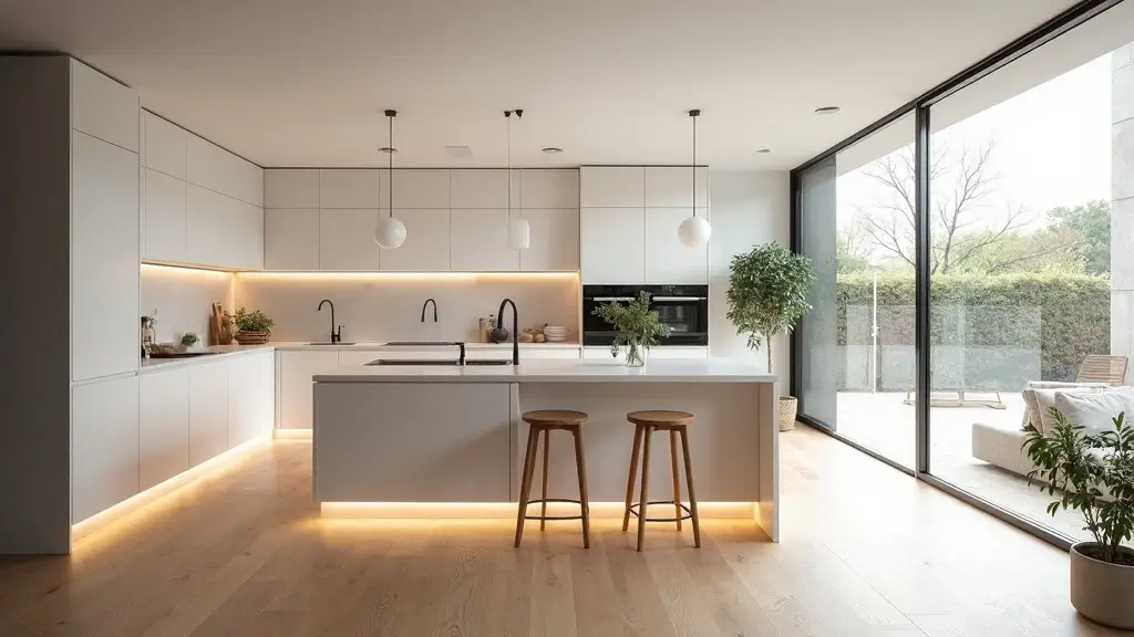 Cocinas abiertas al salón pequeñas: ideas para maximizar tu espacio