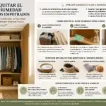 Cómo quitar el olor a humedad de los armarios empotrados para siempre: soluciones que sí funcionan